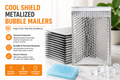 Cool Shield Metalized Bubble Mailers