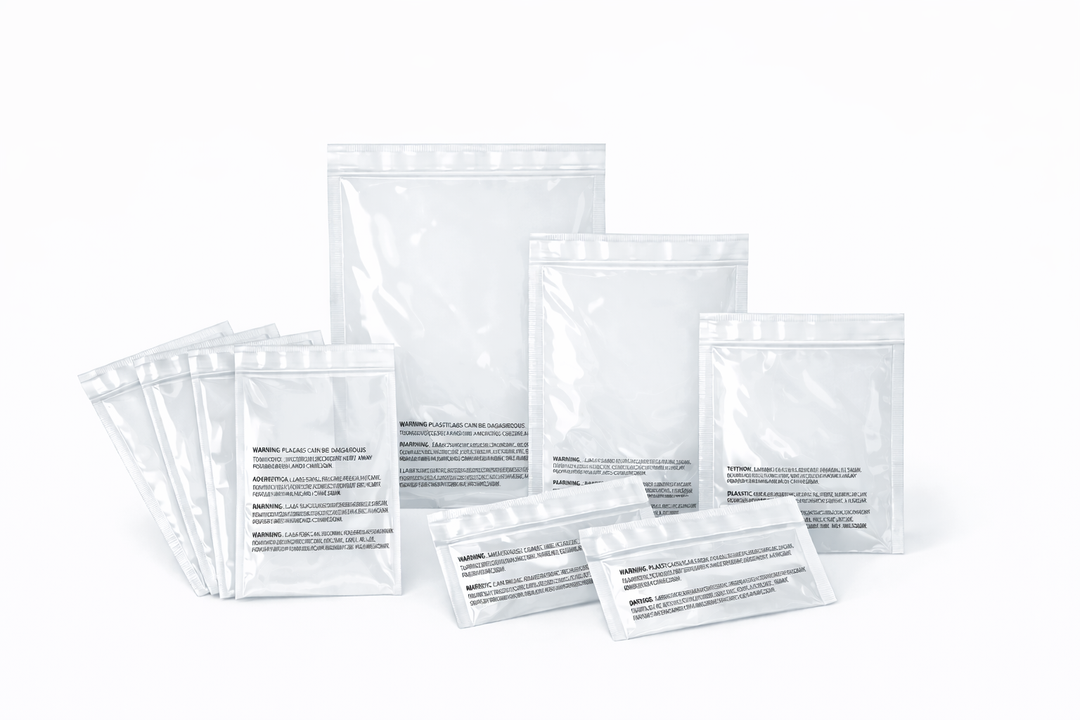 Permanent Seal Poly Bags